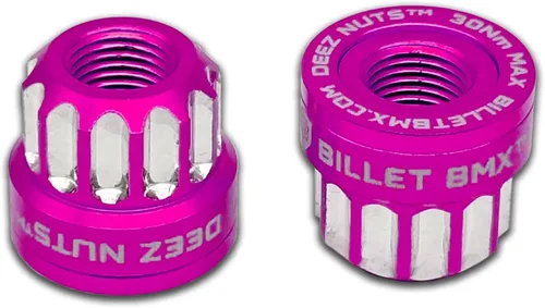 Vista 9 de BILLET BMX™ Deez Nuts™ Tuercas de eje de bicicleta de 12 puntos 3/8"-26 tpi (paquete de 2)