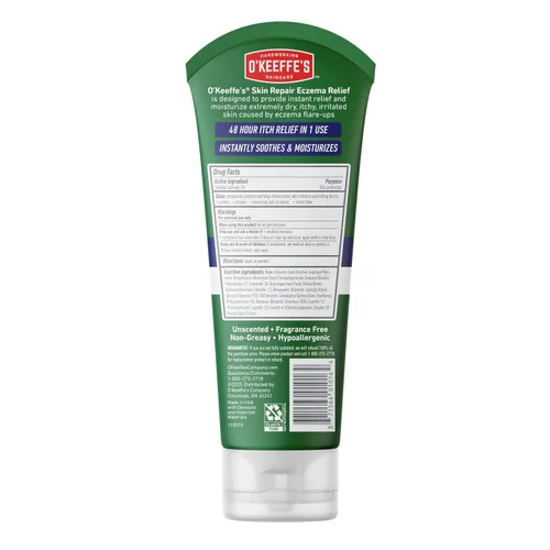 Vista 12 de O'Keeffe's Crema corporal reparadora de la piel para aliviar el eccema, tubo de 7 onzas (paquete de 1) – Alivio de la picazón de 48 horas en un solo