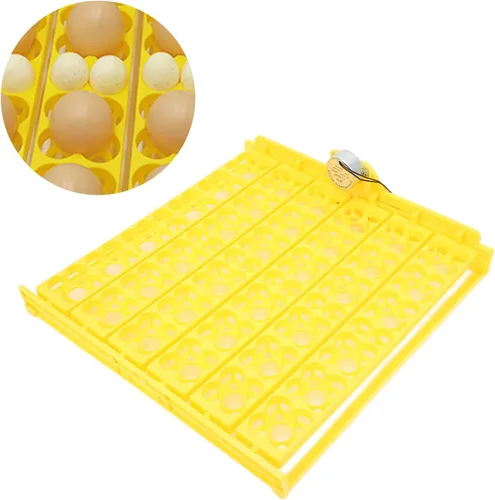 Vista 4 de Pssopp Bandeja automática de giro de huevos, mini incubadora de incubadora, herramienta automática de giro de huevos con motor para pollo, pato