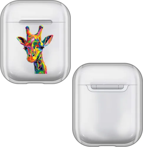 Vista 9 de Head Case Designs P.D. Moreno - Funda de carga de cristal duro transparente con licencia oficial de P.D. Moreno, con diseño de animales