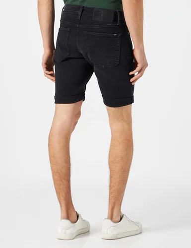 Vista 4 de G-Star Raw Pantalones cortos de mezclilla ajustados 3301 para hombre