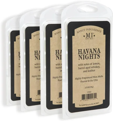 Vista 33 de Manly Indulgence 5 O'Clock Shadow Ceras Perfumadas Derretibles, Cubos Calentadores de Cera Derretible, Cubos de Cera Perfumada para Calentador