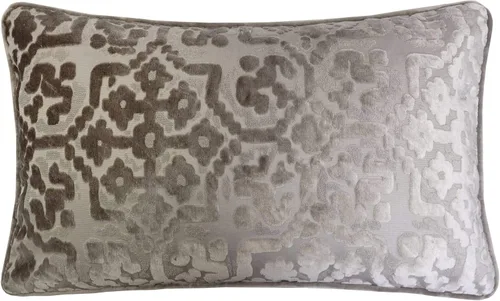 Vista 11 de Funda de almohada moderna de terciopelo (juego de 2 unidades, 12 x 20 pulgadas, gris)