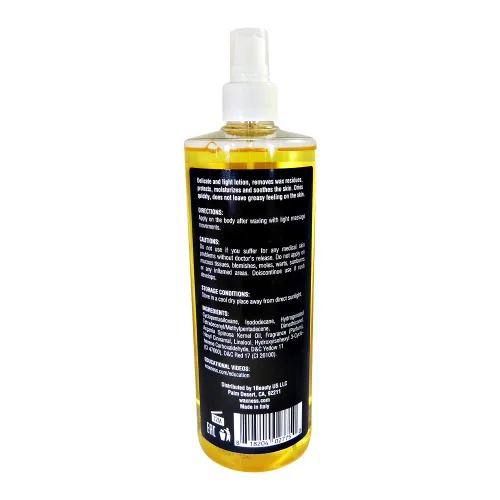 Vista 2 de Waxness Loción de aceite de argán Post Waxing 16.9 oz (500 ml) - Loción ligera para después de la cera, elimina los residuos de cera e hidrata