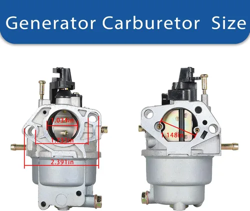 Vista 6 de WFLNHB Reemplazo del carburador del generador para Homelite 5000W 6000W 7500Watt 16100-Z191110