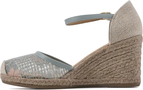 Vista 4 de WHITE MOUNTAIN Sandalias de cuña Mamba para mujer