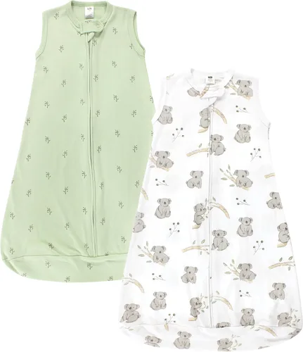 Vista 60 de Hudson Baby Saco de dormir unisex de algodón con manga larga para bebé, saco, manta