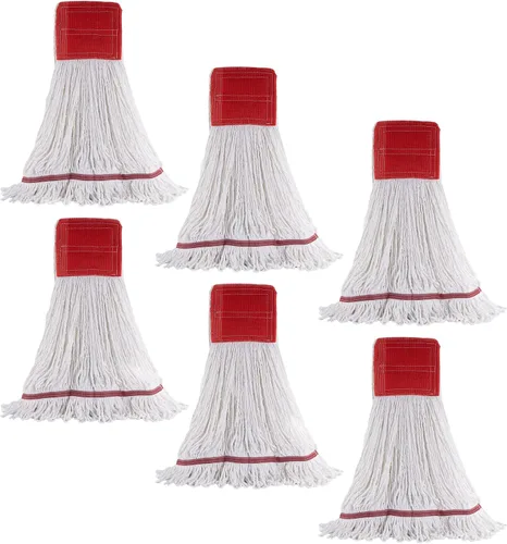 Vista 11 de Matthew - Trapeador de microfibra de limpieza resistente, repuesto de cabezal de trapeador húmedo, excelente absorción, capacidad de lavado premium