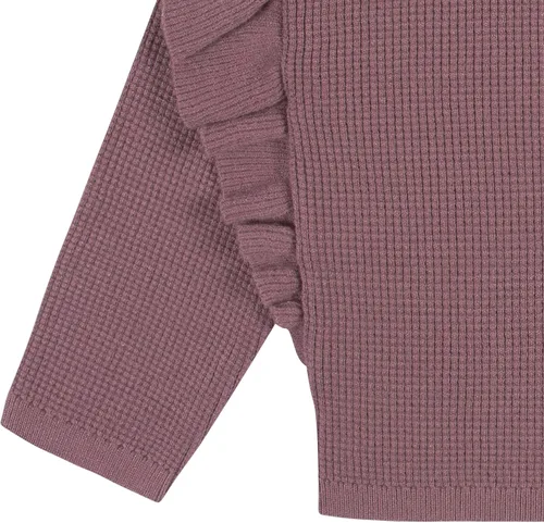 Vista 4 de Gerber Conjunto de suéter de punto y pantalón corto para bebé niña