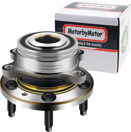 Vista 11 de MotorbyMotor 513188 Cojinete de rueda delantera y conjunto de cubo de 6 orejetas con ABS compatible con Chevy Trailblazer SSR, GMC Envoy, Buick