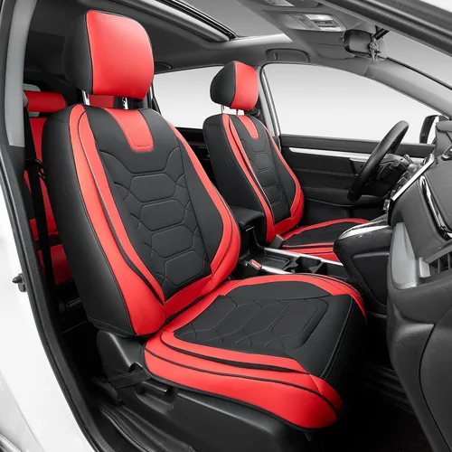 Vista 10 de OASIS AUTO Fundas de asiento con ajuste personalizado para Honda CRV 2017-2025, protector de asiento de cuero sintético impermeable y duradero