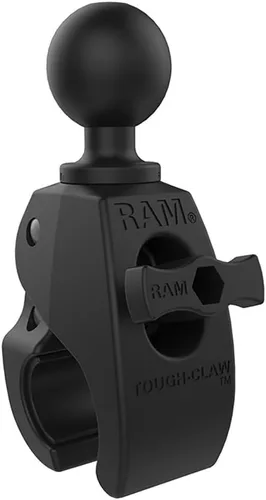 Vista 4 de RAM Mounts RAP-401U Base de Bola de Abrazadera Grande Tough-Claw con Bola Tamaño C de 1.5" para Rieles de 1" a 2.25" de Diámetro