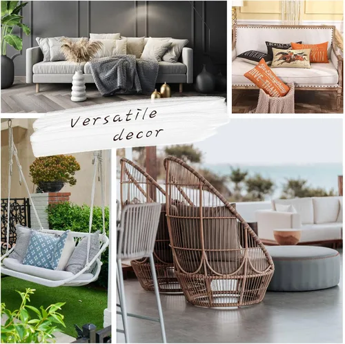 Vista 7 de TRENDIN Funda de almohada decorativa de caballo de 12 x 20 pulgadas para sofá, decoración de caballo, funda de cojín de lino lumbar para sofá