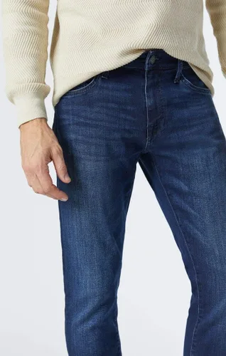 Vista 7 de Mavi Jeans Jake de pierna delgada de tiro regular para hombre