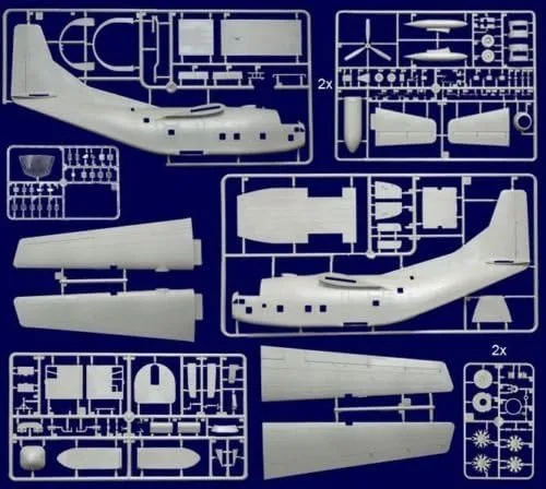Vista 2 de FAIRCHILD C-123B PROVEEDOR 1/72 RODEN 056