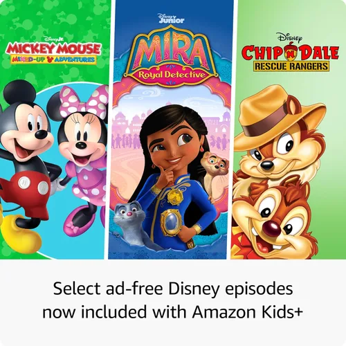 Vista 4 de Tablet Amazon Fire HD 10 Kids para niños de 3 a 7 años Controles parentales, 2 años de garantía sin preocupaciones, contenido adecuado para la Azul