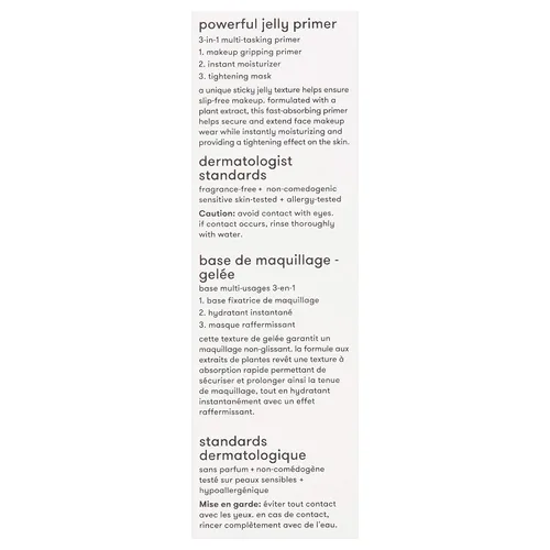 Vista 8 de Dermablend Insta-Grip Jelly Primer, maquillaje facial, pre-base facial sin silicona para piel seca, minimización de poros con duración de 24 horas