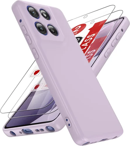 Vista 176 de LeYi Funda para Motorola Moto G Play 4G 2024: Funda para Moto G Play 4G 2024 con funda delgada y antiarañazos, silicona líquida a prueba de golpes
