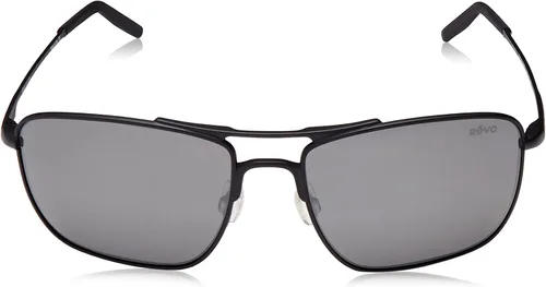 Vista 2 de Revo groundspeed polarizadas Rectangular anteojos de sol, negro