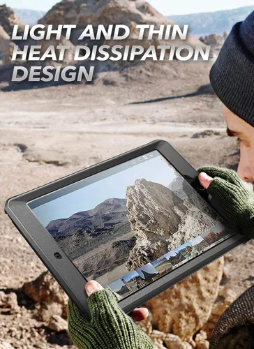 Vista 6 de SUPCASE Funda para iPad de 9ª Generación con Protector de Pantalla (Unicorn Beetle Pro), [Soporte Integrado] Funda Protectora Resistente de Servicio