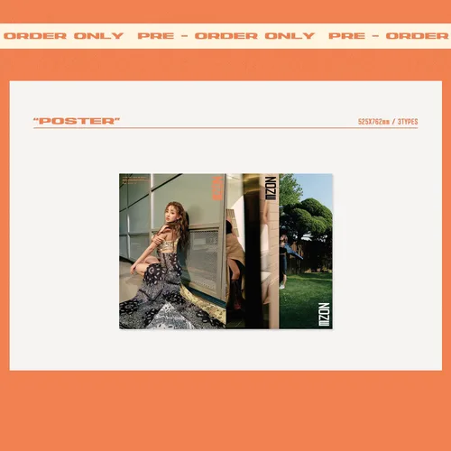 Vista 9 de JIHYO - 1er mini álbum ZONE (O Ver.) - Libro de fotos + CD-R + tarjeta de fotos + postal de mensaje + minilibro de entrevistas + marcador + paquete