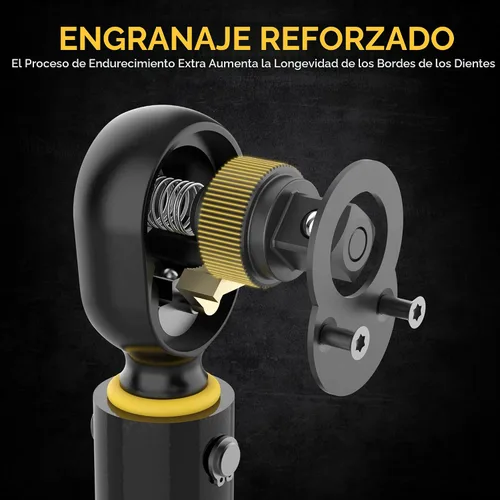 Vista 3 de LEXIVON Llave dinamométrica para bicicleta de 1/4 de pulgada, Newton Metro Engranaje de 72 dientes, tipo clic de doble dirección, 2-26 Nm