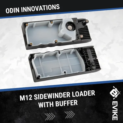 Vista 5 de Evike Airsoft - EMG Odin Innovations M12 Sidewinder - Cargador de velocidad con amortiguador de sonido M12