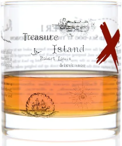 Vista 11 de Well Told Classic Literature Rocks Glass – A Christmas Carol por Charles Dickens – Vaso de whisky a la antigua moda para los amantes de los libros