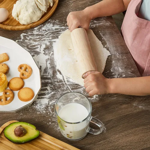 Vista 7 de Pulcher Juegos de cocina y hornear para niños, utensilios de cocina de chef real, juego de cocina, regalos para niñas, niños y jóvenes