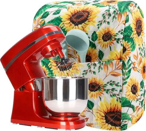 Vista 8 de Funda para batidora de cocina Kitchen Aid compatible con batidoras de 6 a 8 cuartos de galón Kitchen Aid/Hamilton de pie/cabeza inclinable
