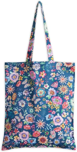 Vista 24 de Maison d' Hermine Bolsa de mano para mujer, 100% algodón, reutilizable, para compras, perfecta para primavera y verano 001 - Birdies on Wire