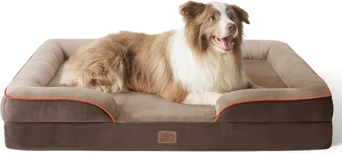 Vista 32 de Bedsure - Cama para gatos de interior, sofá cama lavable para perros muy pequeños, espuma de soporte con funda extraíble y lavable, forro Gris