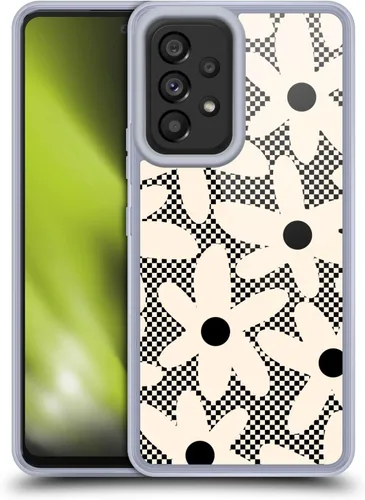 Vista 13 de Head Case Designs Officially Licensed Kierkegaard Design Studio Black Almond Cream Swirl Retro Abstract Patterns Gel Case