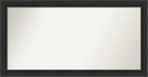 Vista 407 de Amanti Art Espejo personalizado, gran espejo de baño estrecho, espejo de pared o espejo de tocador de baño sobre el fregadero (24 x 24 pulgadas)