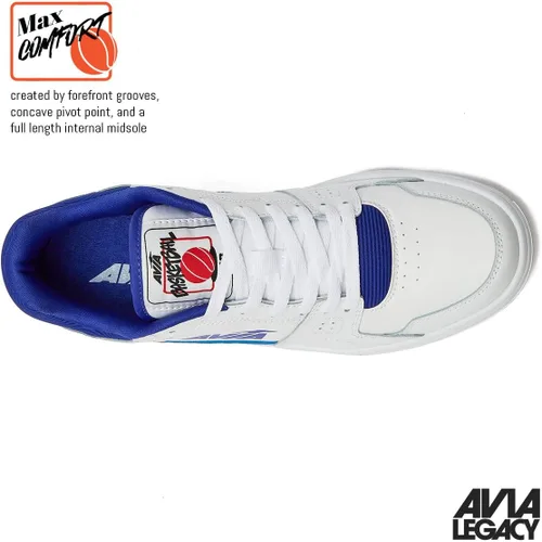 Vista 5 de Avia 816 - Tenis de baloncesto para hombre, tenis retro para interiores o exteriores, calle o cancha, tallas 7 a 16