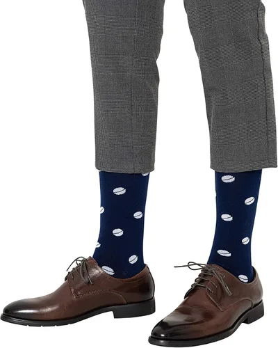 Vista 6 de Calcetines para hombre, calcetines divertidos de regalo para mujer, novedosos y divertidos calcetines de regalo para papá, calcetines para mamá