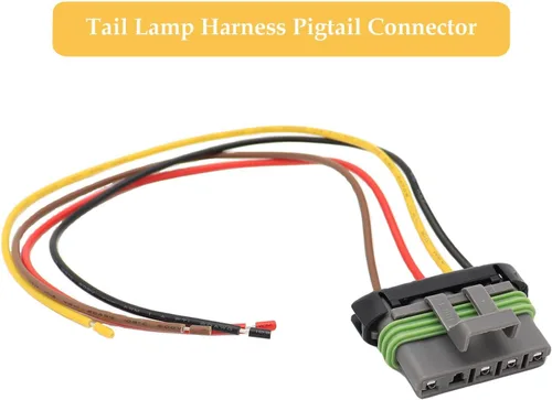 Vista 2 de Conector de pigtail de arnés de luz trasera de camioneta ACCYPRO Compatible con 1988-1998 Chevy GMC Tahoe Yukon Blazer Suburban