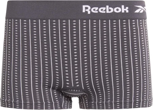 Vista 4 de Reebok Ropa interior corta para mujer Paquete de 3 calzones elásticos Ropa interior sin costuras para mujer (S-XL)