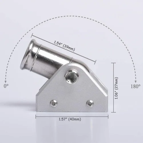 Vista 3 de Mini Cañón de Escritorio de Metal, Modelo de Cañón Mini Mecanizado CNC de Acero Inoxidable