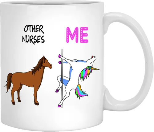 Vista 21 de Exfoliantes de café y guantes de goma #Nurselife, taza de café impresa para enfermera, regalo para enfermera (diseño 1, 11 onzas)