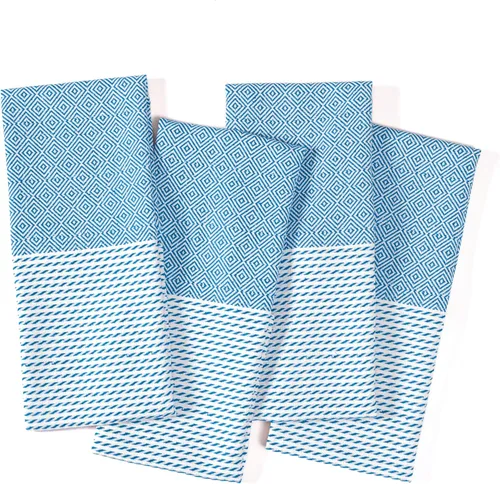 Vista 58 de TWINY threads Juego de toallas de cocina con diseño de diamante, 100% algodón, trapos grandes y trapos de lavado, absorbentes de secado rápido