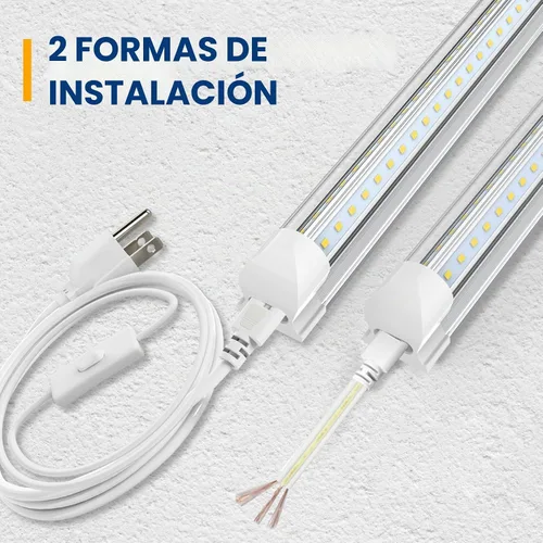 Vista 5 de JESLED Luz LED de tienda de 8 pies 100 W 15000LM ETL 10