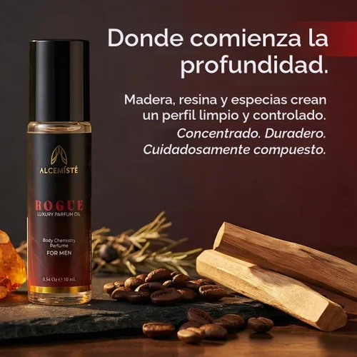 Vista 7 de Colonia de feromonas para hombres - Perfume de química corporal, madera