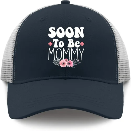 Vista 9 de Caps Soon to be Mommy Baseball Cap, Vintage Caps for Men