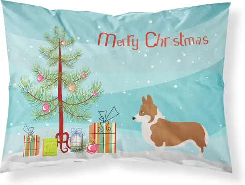 Vista 25 de Caroline's Treasures BB8334PILLOWCASE AIDI Atlas Mountain Dog - Funda de almohada estándar, color azul, ligera, súper suave, de fácil cuidado