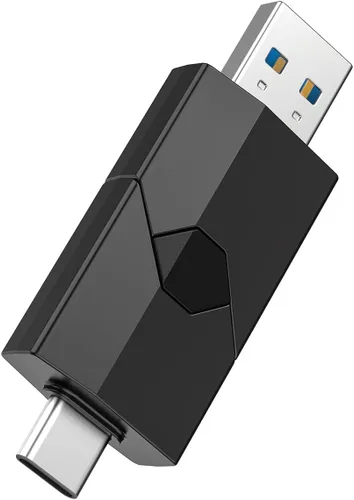 Vista 11 de RAOYI Paquete de 5 unidades de memoria USB C de 64 GB 2 en 1 tipo C + USB 3.0 Dual OTG retráctil tipo C para iPhone 17/16/15 iPad Pro Android 5