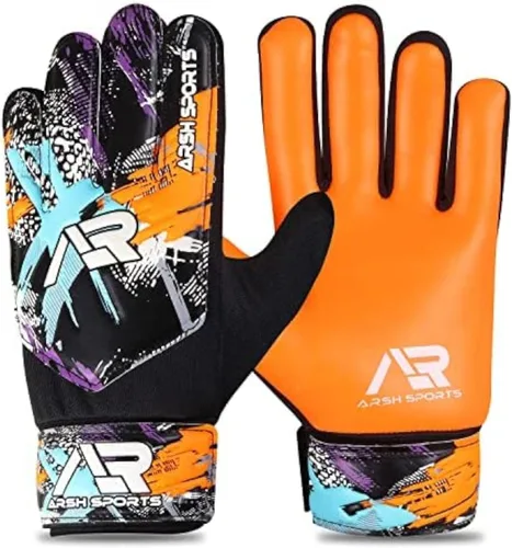 Vista 14 de Guantes de portero de fútbol, guantes de portero de fútbol para niños, jóvenes y niños con protección doble en la muñeca y palma de súper agarre