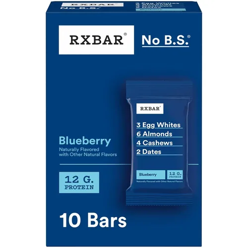 Vista 11 de RXBAR Barras de proteína, 0.44 oz de proteína, aperitivos sin gluten, paquete variado de 5 sabores (5 cajas, 25 barras)