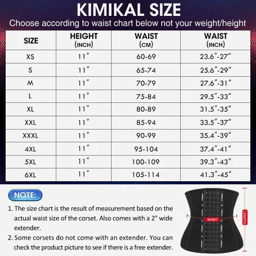 Vista 3 de KIMIKAL Corset Waist Trainer Waist Cincher Shapewear Fajas Colombianas Waist Trimmer Tummy Control for Women