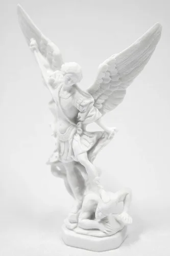Vista 3 de Vittoria Collection San Miguel Arcángel 8 pulgadas estatua italiana escultura figura guardián protector protector